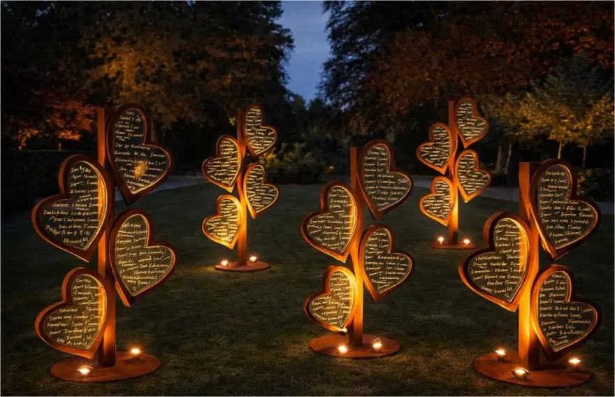 optioneel met avondverlichting