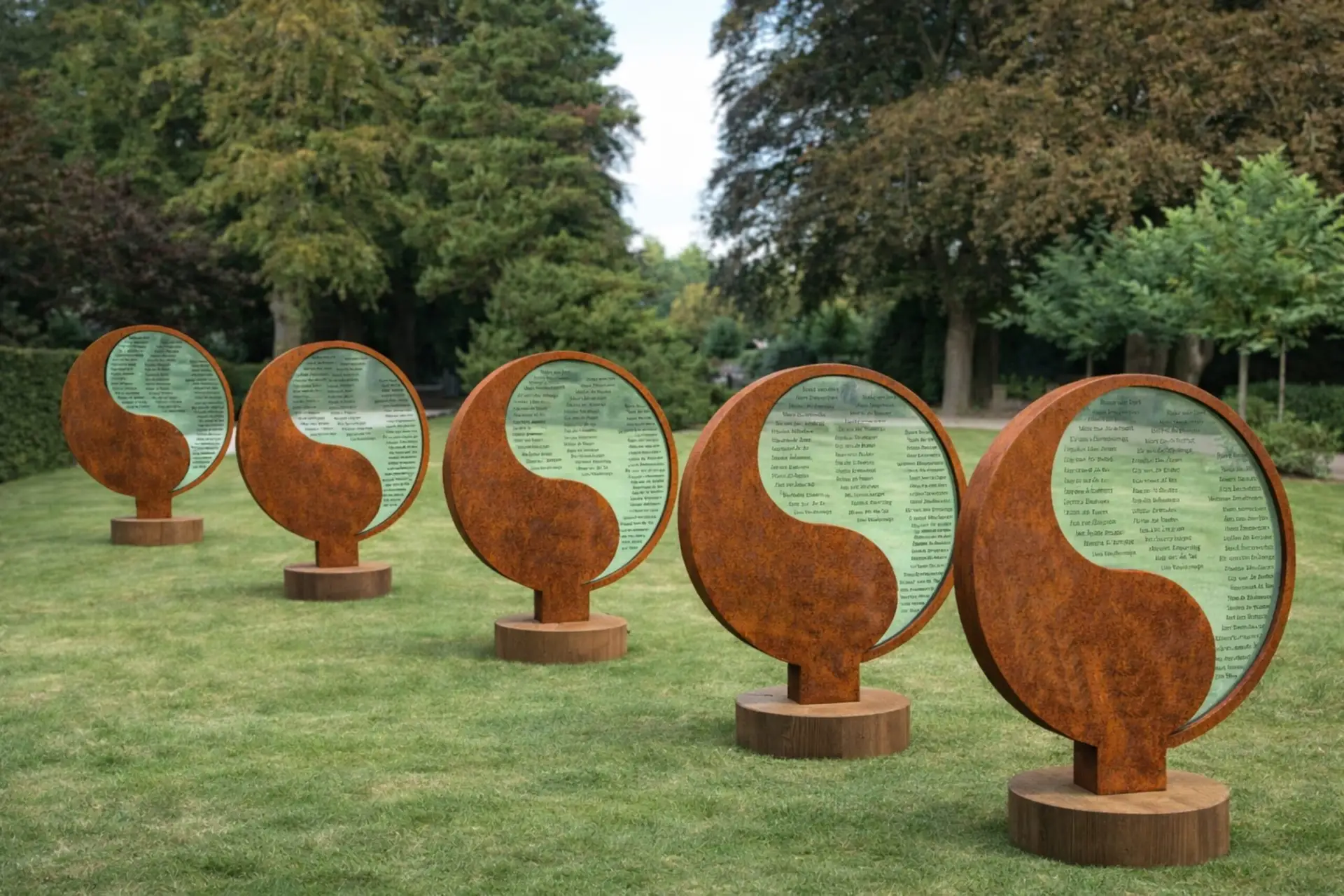 herdenkmonument geruimde graven