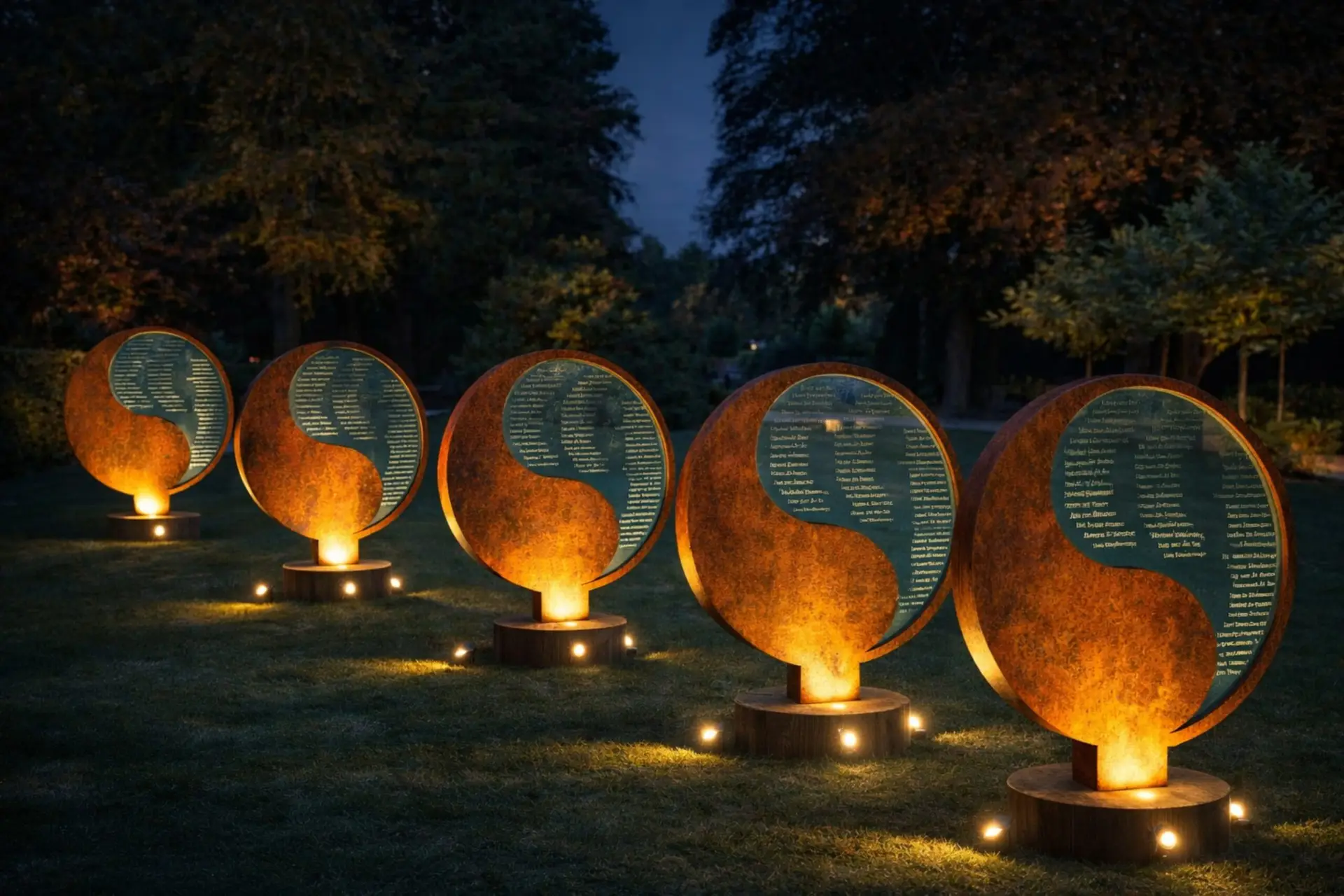 optioneel met avondverlichting